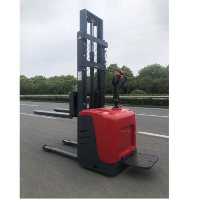 China Garment Shops 1Ton 2Ton 3Meter Electric Pallet Truck Jack Electric Forklift Powered Pallet For Warehouse for sale