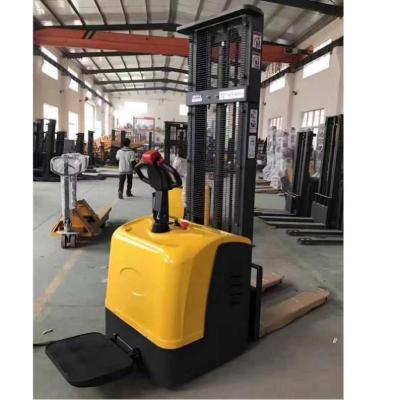 China Electric Goods Lifting Pallet Truck 1Ton 2 Ton Forklift With CE Certificate New Equipment Electric Forklift for sale