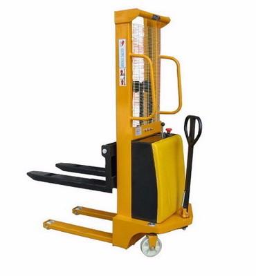 China Factory 2 Ton Pallet Powered Battery High Fork Lifter Semi-ectric Stacker for sale