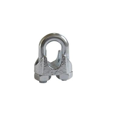 China Widely Use DIN741 USA TYPE Wire Rope Clip Galvanized Steel Material for sale