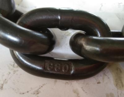 China Conveyor Chain G80 Grade 80 Lifting Chain Without Alloy Chain Pair Cheap Price for sale