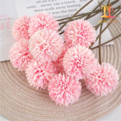 China New Style Simple Fancy Chrysanthemum Chrysanthemum Plastic Artificial Flower For Home Decor for sale