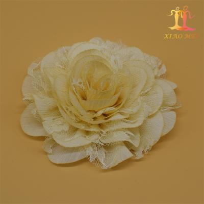 China Eco - Friendly New Style Artificial Dress Making Fabric 3D Flowers For Dress / Wedding Decoration for sale