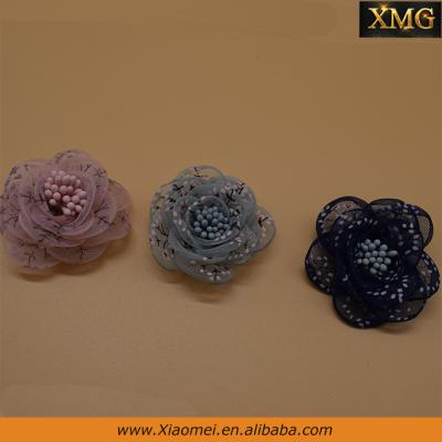 China New Fashion Handmade Craft 3D Flower Eco - Friendly For Garment Decoration for sale