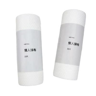 China Sustainable Eco Friendly Nonwoven Disposable Lazy Cleaning Cloth Kitchen Cloth Wash Point Free Oil Free Breaking Lazy Cloth for sale