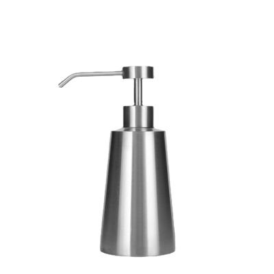 China Sustainable Luxury Stainless Steel 304 Stainless Steel Lotion Bottle Pumps Lotion And Soap Dispensers for sale