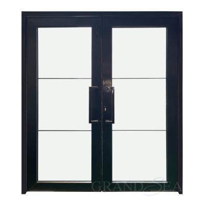 China Double Swing Door Modern Commercial Aluminum Price Home Main Residential Doors for sale