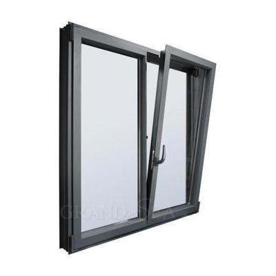 China Folding Screen Aluminum Alloy Tilt And Turn Thermal Window Break Mechanism for sale