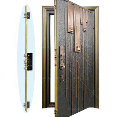 China Best Quality Modern Cast Aluminum Explosion Proof Security Bulletproof Steel Door for sale