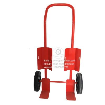 China Storage Gas Cylinder Cylinder Trolley Oxy Cylinder Trolley for sale