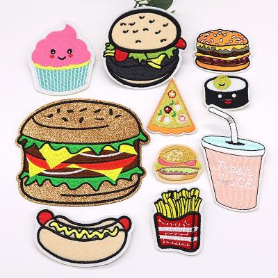 China Cute Handmade Cartoon Patch Customized Design Embroidery Patch Iron On Embroidery Patches Clothing Label for sale