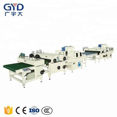 China Building Material Shops Furniture UV Coating Line For Sale for sale