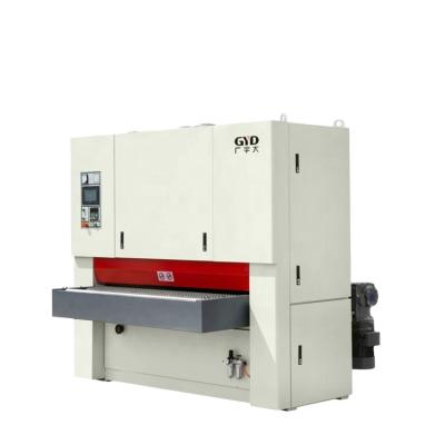 China Building Material Stores CNC MDF Plywood Floor Door Vacuum Woodworking Heavy Wide Wide Belt Calibrating Sanding Machine for sale