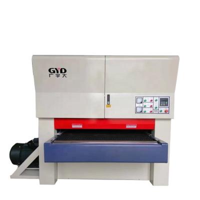 China Building Material Shops MDF Outdoor Automatic Calibrating Wide Belt Sander Sanding Machine For Wood for sale