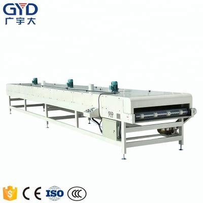 China Building material stores tunnel IR drying oven /ir screen printing dryer /infrared ray heating tunnel machine for sale