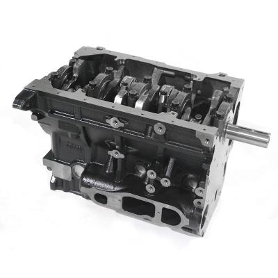 China diesel engine parts auto parts engine diesel engine short block cylinder block LONG for MITSUBISHI MONTERO 4D56 for sale