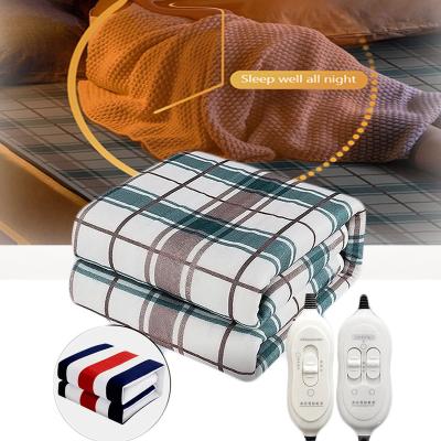 China Hotel Electric Blanket Electric Mattress Heating People Deeper Thermostat Single Double Three Electric Security Blanket 110-220V Warm for sale