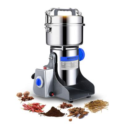 China Food Herbal Crusher 800g Swing Type Coffee Grinder Ejector Knob Spice Coffee Grinder Intelligent High Speed ​​Coffee Grinder Spice Beans Grinder for sale