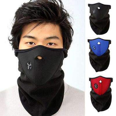 China Universal Ski Snowboard Bike Warm Cheap Motorcycle Neck Face Mask For Winter Men Kids Women Camouflage Running Cool Half Face Masks YB-2-45 for sale