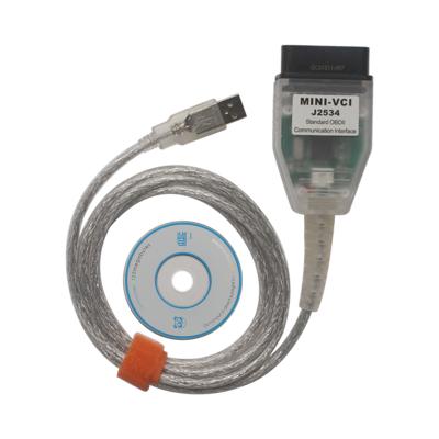 China Many Car MINI VCI For T-oyota TIS Single Cable Support T-oyota V16.00.017 OEM Diagnostic Software for sale