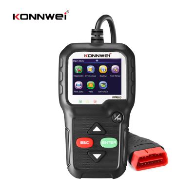 China Many Car KONNWEI KW680 OBD2/EOBD/CAN Auto Diagnostic Scanner for sale