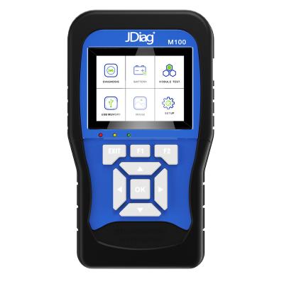 China Many Cars Original JDiag M100 Motorcycle Diagnostic Tool For Kawasaki Y-amaha S-uzuki Battery Tester Motorcycle Scanner Repair Tool for sale