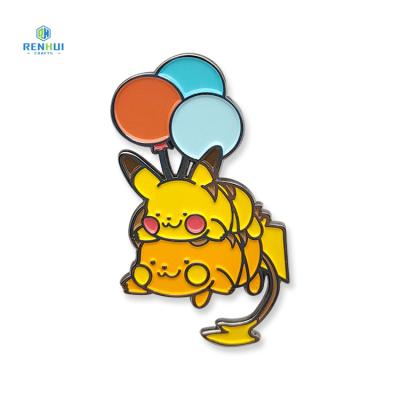 China Japan Cheap Enamel Pin Manufacture Personalized Kawaii Enamel Pins With Backing Custom for sale