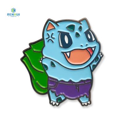 China Japan china custom hard enamel pin manufacturer anime pins kawaii demon anime custom pins for sale