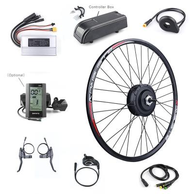 China Single Wheel EBIKE Conversion Kit 36V 250W Bafang Hub Motor Set Type Electric Rotary Rear Hub Bike Conversion Kit D Motor 20/26/27.5/700C for sale