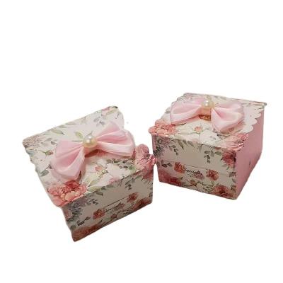 China Recyclable Custom Color Paper Chocolate Packaging Box India Chocolate Box Gift For Wedding Ceremony for sale