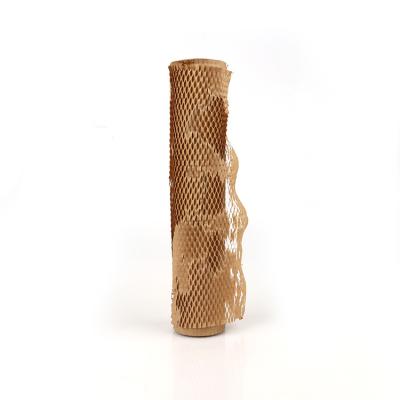 China Recyclable Honeycomb Mailer Wrapping Cushioning Honeycomb Paper Roll Accept Custom Made for sale