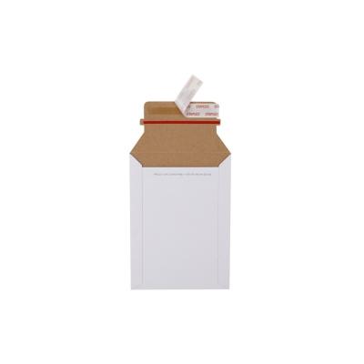 China Factory Customized Printed Eco-Friend Kraft Paper Mailing Bag Messenger Shockproof White Cardboard Envelope for sale