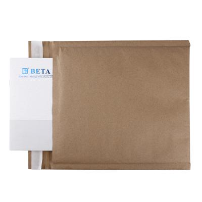 China Eco-Friend 100% Recycled Padded Paper Bag Biodegradable Honeycomb Mailer Envelope Kraft Mesh Paper Padded Bags for sale