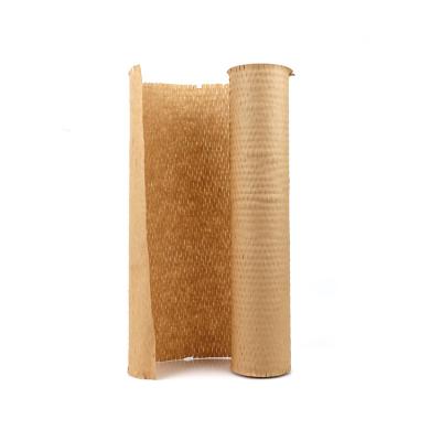 China Recyclable Packing Damping Honeycomb Paper Roll For Stationary Document Packaging for sale