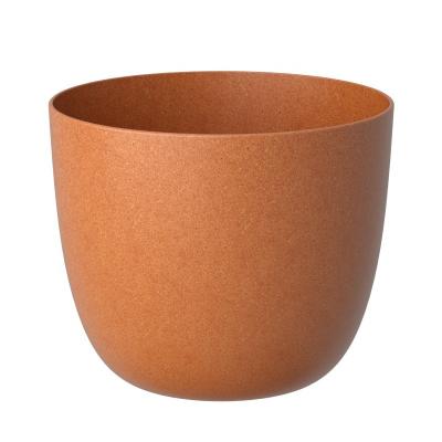 China Modern High Quality Eco-friendly Hull Fiber Rice Flower Plant Pot Pioneera Plant Decorative Flower Pot 30cm Indoor And Outdoor Pot for sale