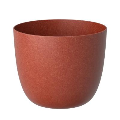 China Modern Hull Fiber Hull Plant Flower Pot 30cm Decorative Pioneera Plant Pot Flower Durable Eco-Friendly Rice For Indoor And Outdoor for sale