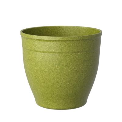 China Modern Wholesale Modern Plant Fiber Rice Husk Pioneera Flower Pots Plant Eco Naturally Plant Pots Home Indoor Outdoor Pots for sale