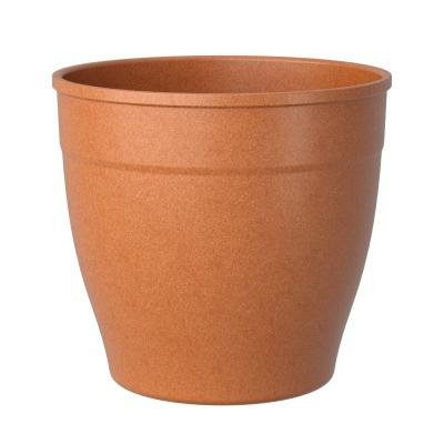 China Pioneera 21cm Flower Pots Plant Pots Eco-friendly Modern High Quality Modern Rice Husk Plant Pots Home Indoor Indoor Outdoor Pots for sale