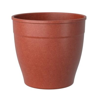 China Pioneera 21cm Plant Pots Modern Hot Selling Decorative Durable Home Indoor Outdoor Plant Fiber Rice Husk Flower Pots Eco Plant Pots for sale