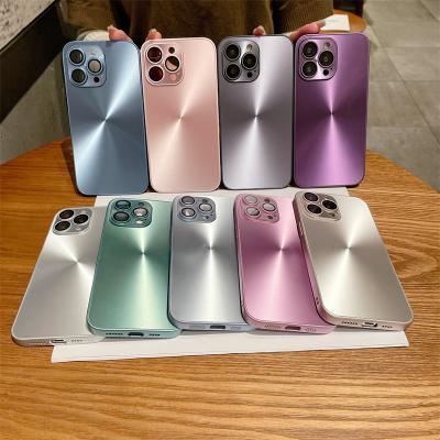 China Shockproof For iPhone14promax Luxury Rub Single Lens 11 Case 12 Laser 13pro Phone Case 11 Inclusive Shockproof Men 11pro 13 for sale