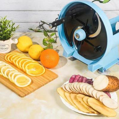 China Viable Manual Multifunctional Vegetable Household Tornado Cutter Potato Food Fruit and Vegetable Slicer for sale