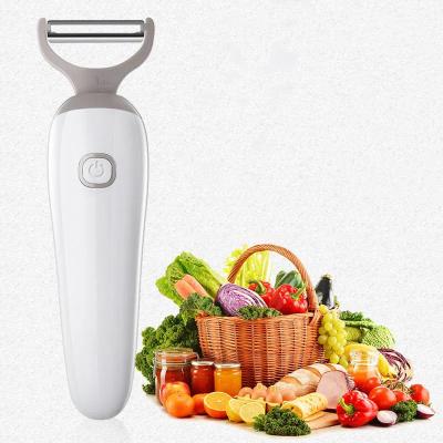 China Portable Hot Portable Automatic Vegetable Orange Apple Potato Knife Machine Mini Electric Amazon Garlic Peeler for sale