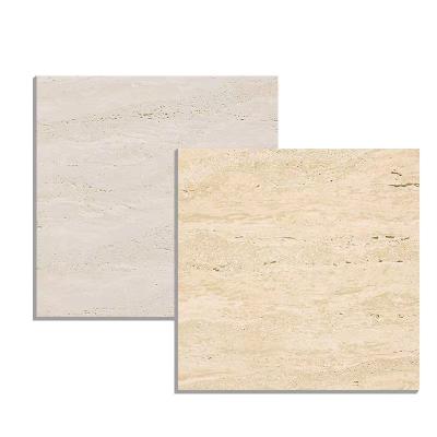 China Turkey Travertino Marmor Marble Tiles Crema Perlato Stone Flooring Travertine Tiles Natural Texture Wooden Turkish Beige Promotional Rustic Wooden for sale