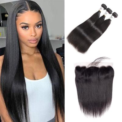 China Kinky Curl 3 in 1 Hair Bundle with Closure Indian Hair Bundle, Natural Hair Extension, Unprocessed Raw Virgin Hair Indian Hair Vendor for sale