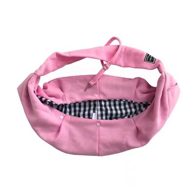 China Travel Cats Dog Shoulder Bag Cotton Sling Handbag Pocket Pet Puppy Viable Outdoor Carrier Bag for sale