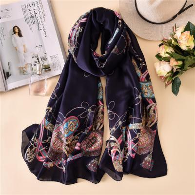 China Wholesale silk scarves fashion custom women Vietnam silk scarf shawls scarves NS057 for sale