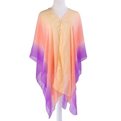 China Breathable Conceal Beach Sarongs Chiffon Wrap Dress for sale