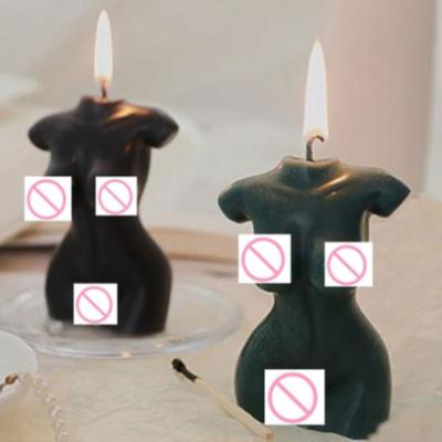 China Birthdays Gift Decoration Nordic Quality Bath and Body Soy Wax Curve Nude Female Naked Women Shaped Candles Woman Body Shape Candle for sale