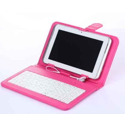 China Radio 7 10 Inch 9.7inch Tablet Covers USB Android Tablet Leather Case Cover USB Keyboard Keyboard for sale