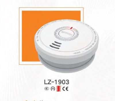 China Wholesale Fire Alarm EN14604 Battery Operated TUV SAI Global Certified Smoke Detector LZ-1903 From Australia Germany Quality Sensor Detector for sale